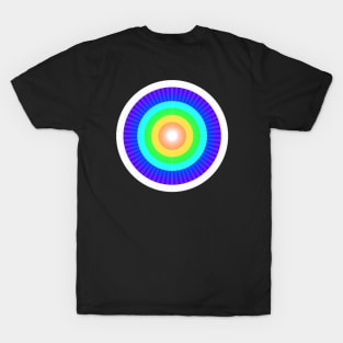 Rainbow Light - 1 - On the Back of T-Shirt